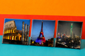 Custom Photo Magnet Trio Set 2.5x2.5"